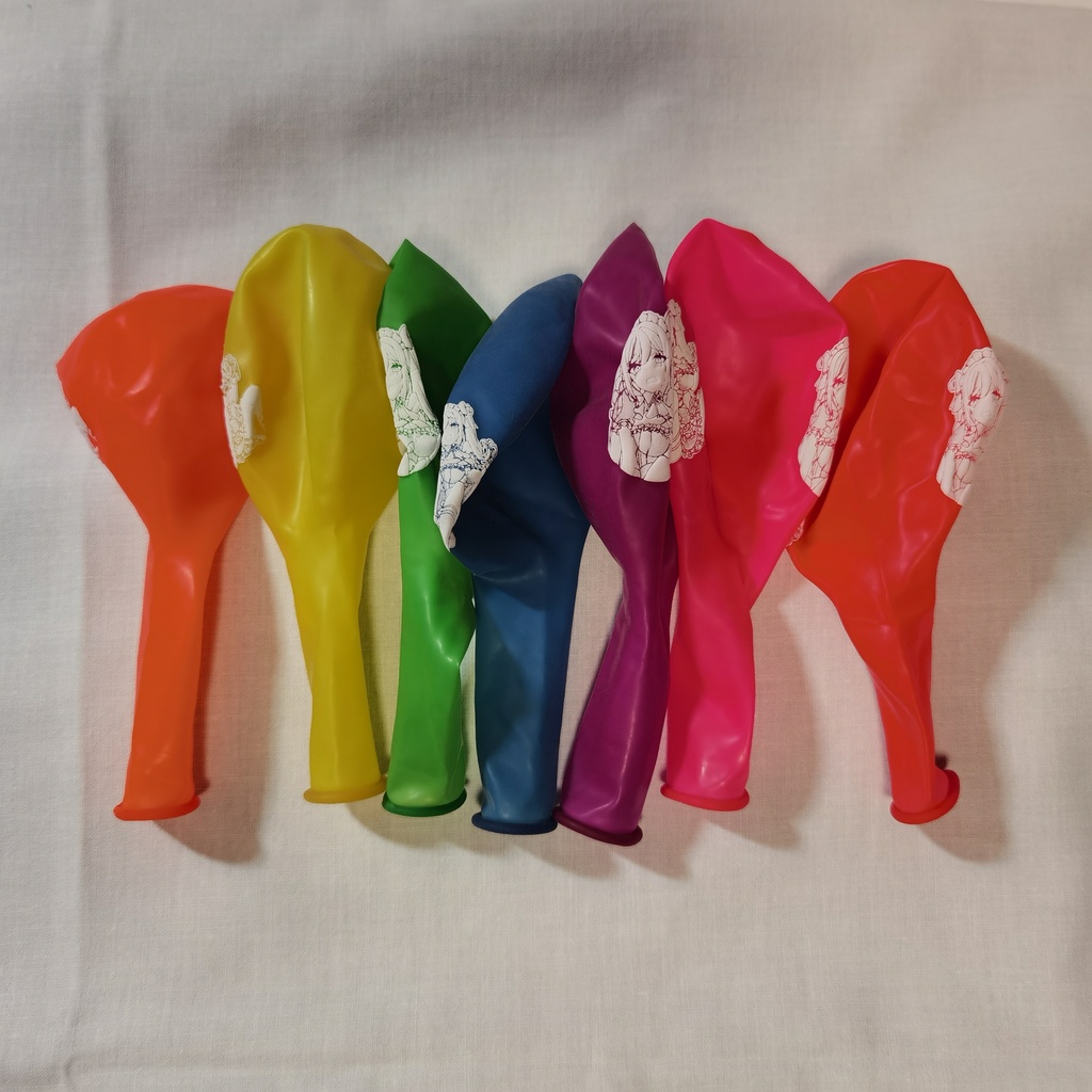 わからせ エルベ風船 12inch Wakarase Elbe balloon