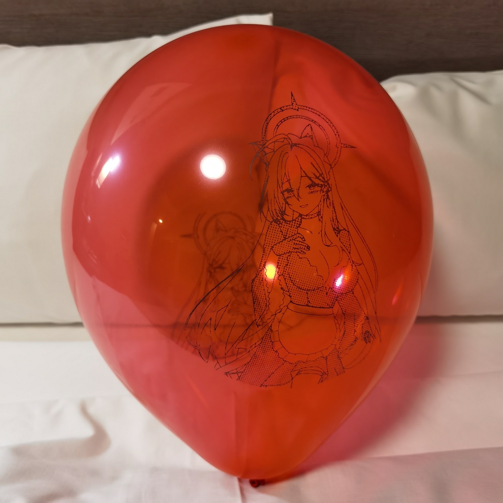 メイドなシロコ 風船 12inch Maid style shiroko balloon