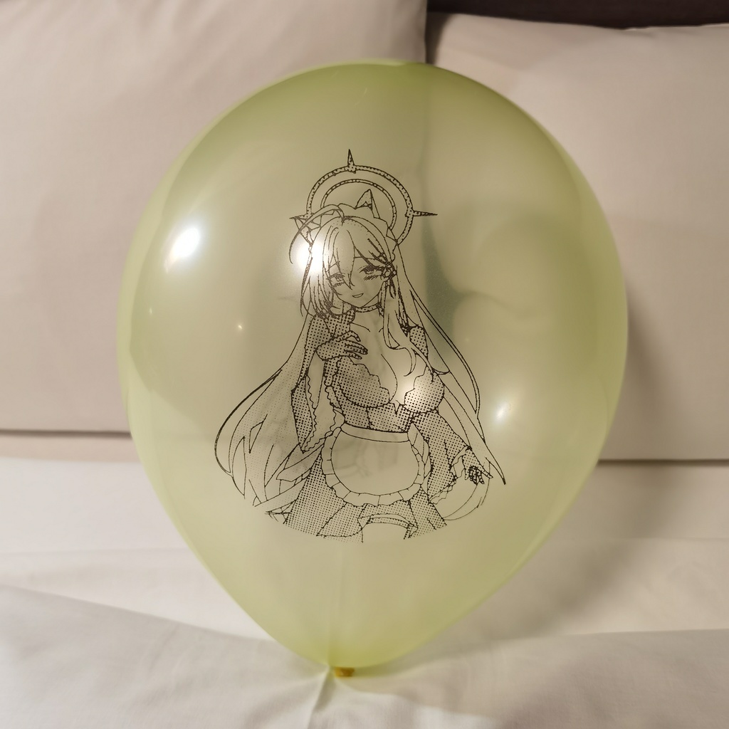 メイドなシロコ 風船 12inch Maid style shiroko balloon