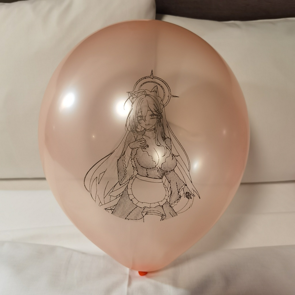 メイドなシロコ 風船 12inch Maid style shiroko balloon