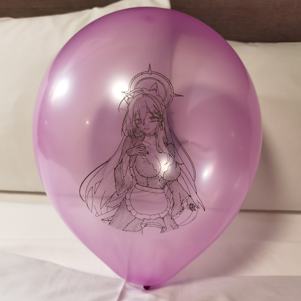 メイドなシロコ 風船 12inch Maid style shiroko balloon