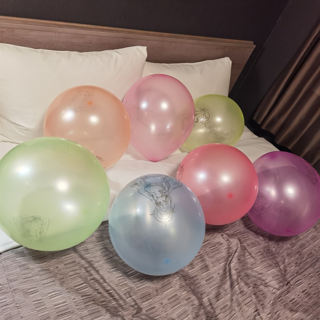 メイドなシロコ 風船 12inch Maid style shiroko balloon