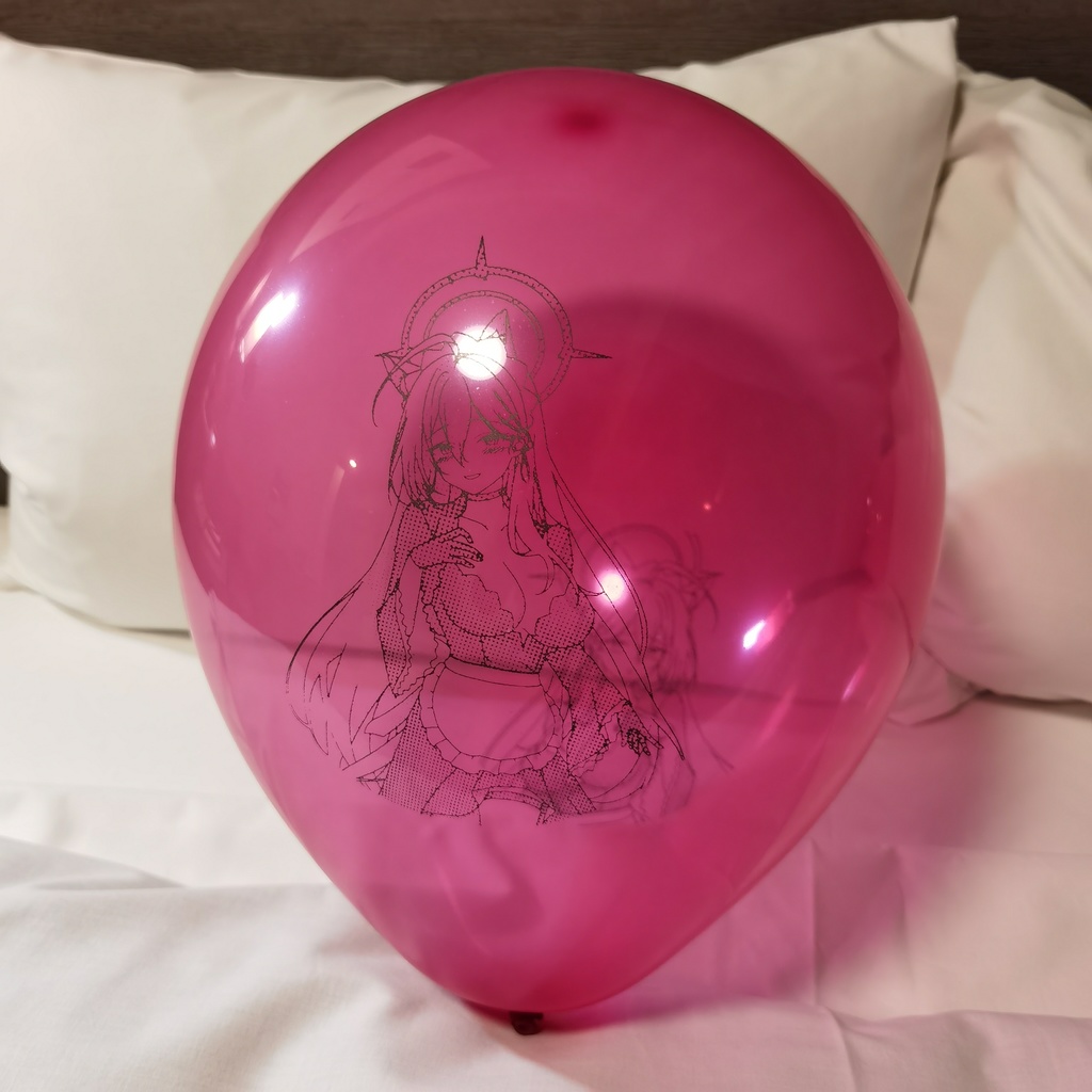 メイドなシロコ 風船 12inch Maid style shiroko balloon