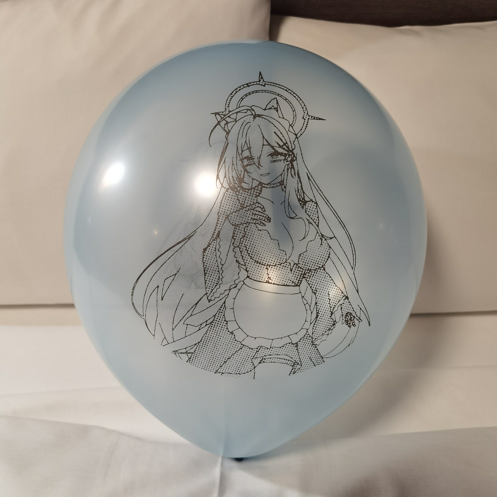 メイドなシロコ 風船 12inch Maid style shiroko balloon