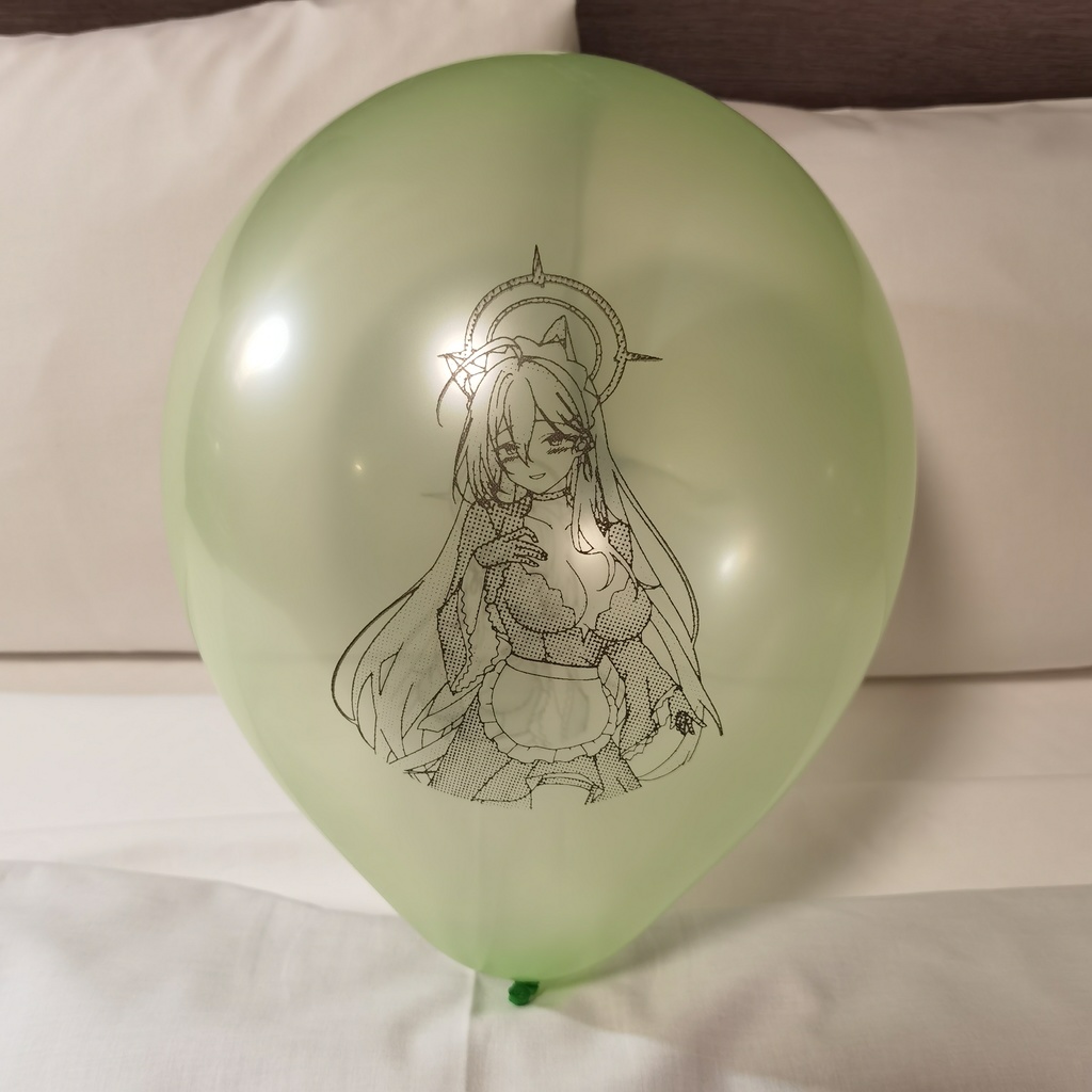 メイドなシロコ 風船 12inch Maid style shiroko balloon