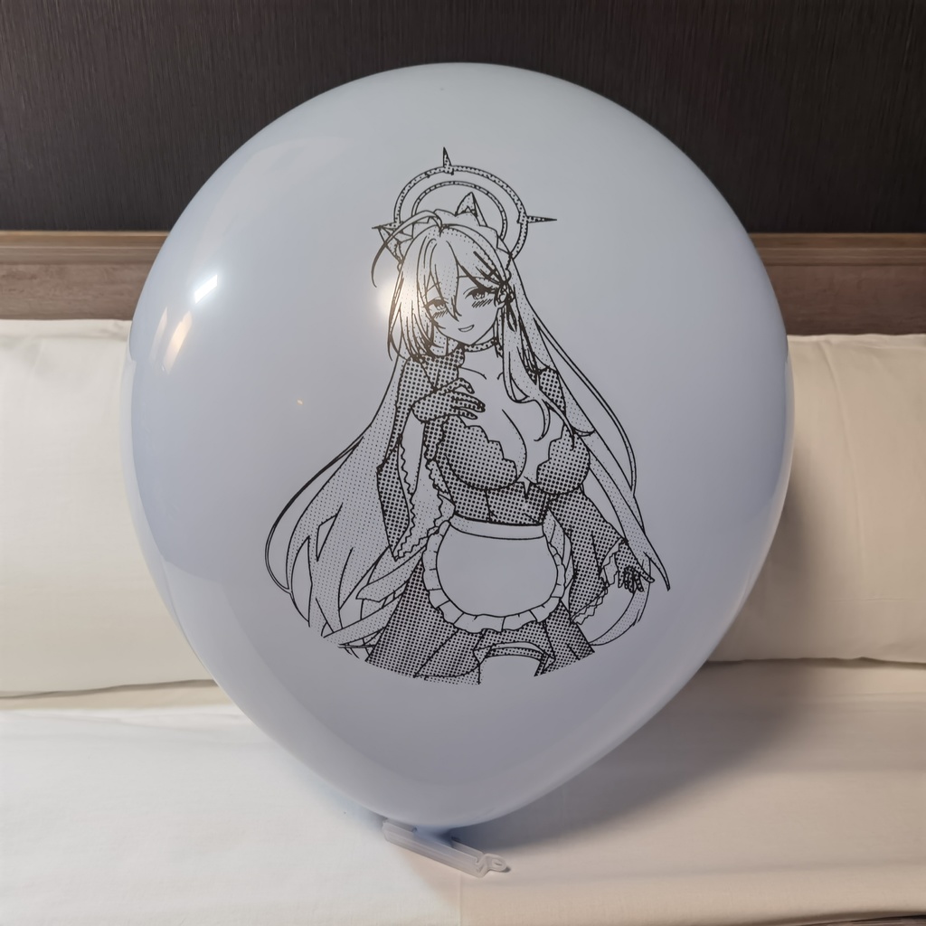 【Price down!】メイドなシロコ 風船 18inch Maid style shiroko balloon