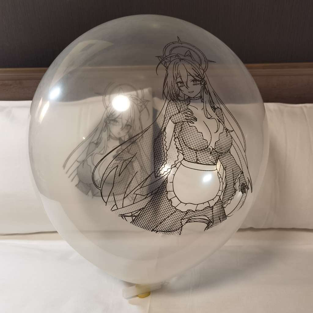 【Price down!】メイドなシロコ 風船 18inch Maid style shiroko balloon