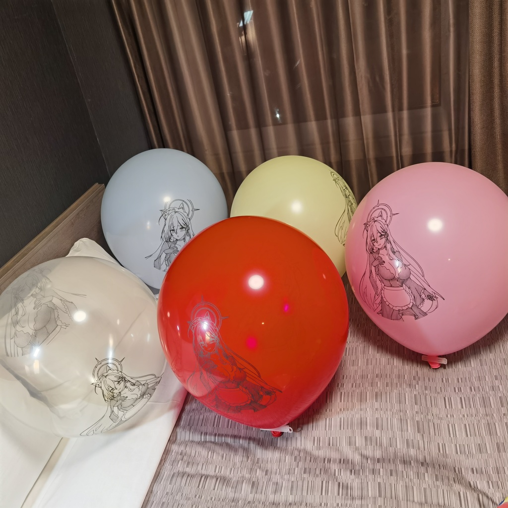 【Price down!】メイドなシロコ 風船 18inch Maid style shiroko balloon