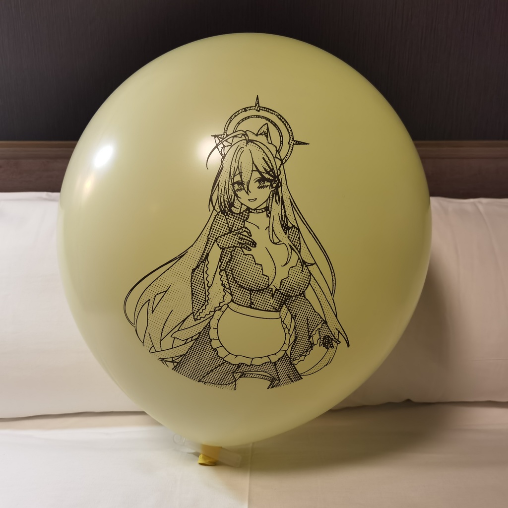 【Price down!】メイドなシロコ 風船 18inch Maid style shiroko balloon