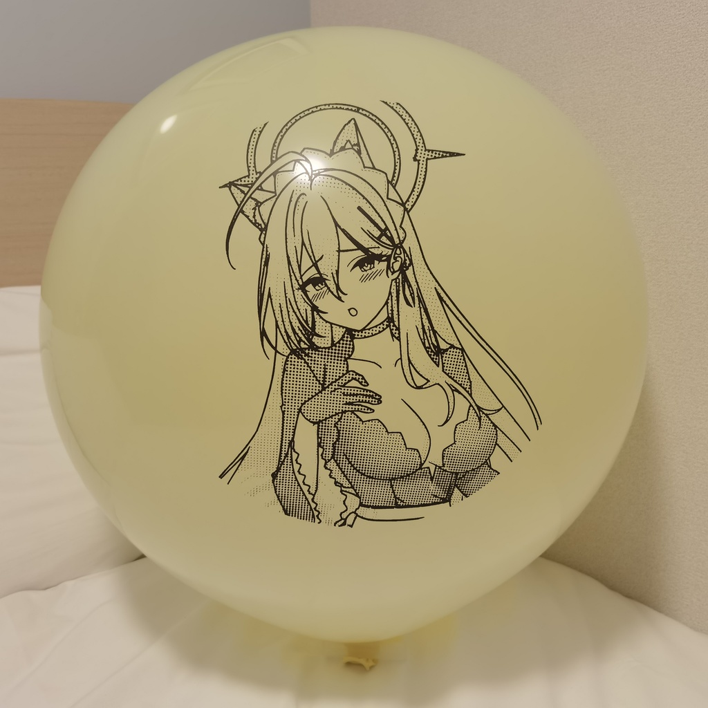 メイドなシロコ 風船 24inch Maid style shiroko balloon