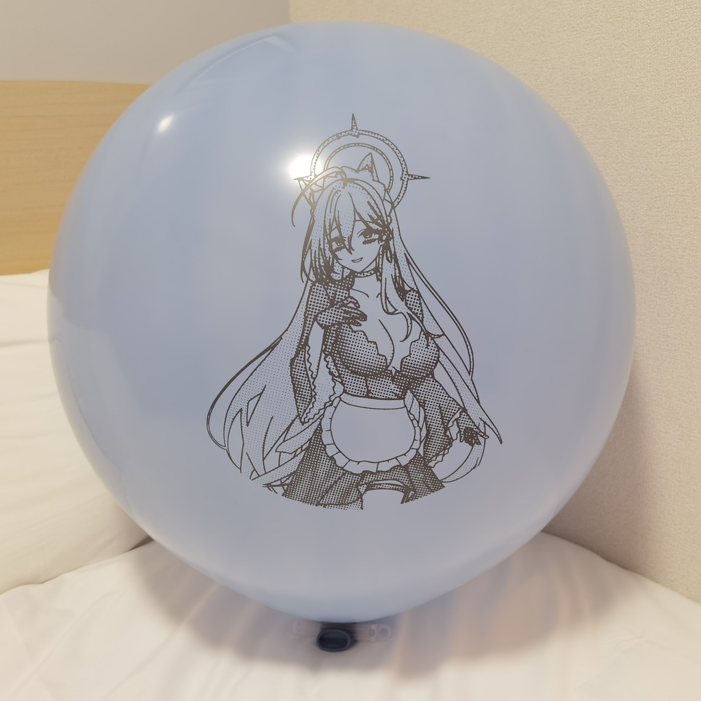 メイドなシロコ 風船 24inch Maid style shiroko balloon