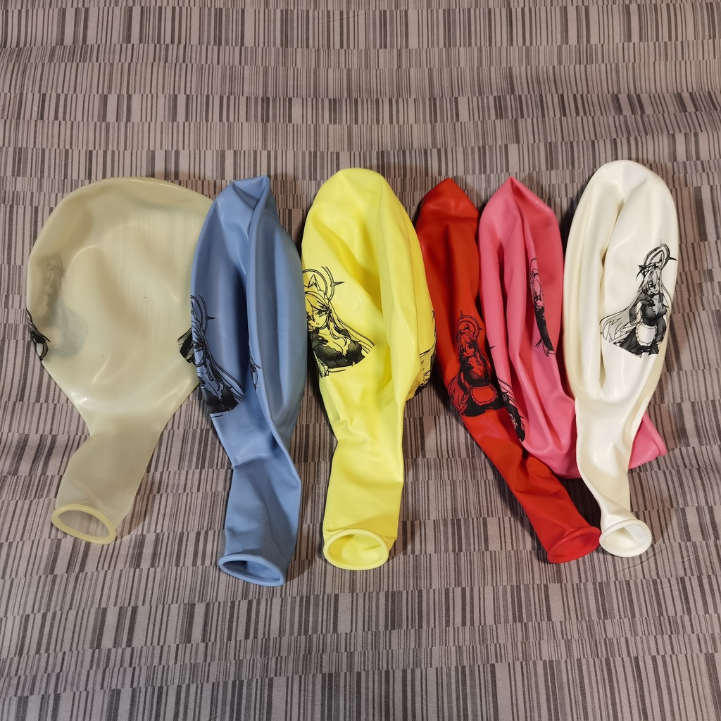 メイドなシロコ 風船 24inch Maid style shiroko balloon