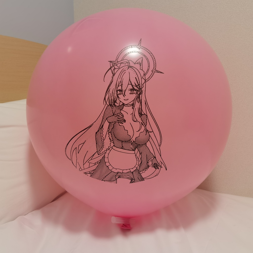 メイドなシロコ 風船 24inch Maid style shiroko balloon