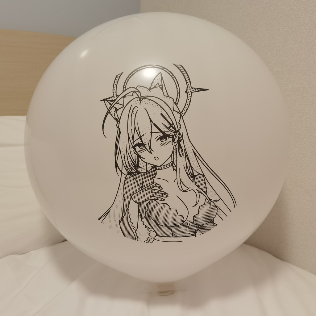 メイドなシロコ 風船 24inch Maid style shiroko balloon