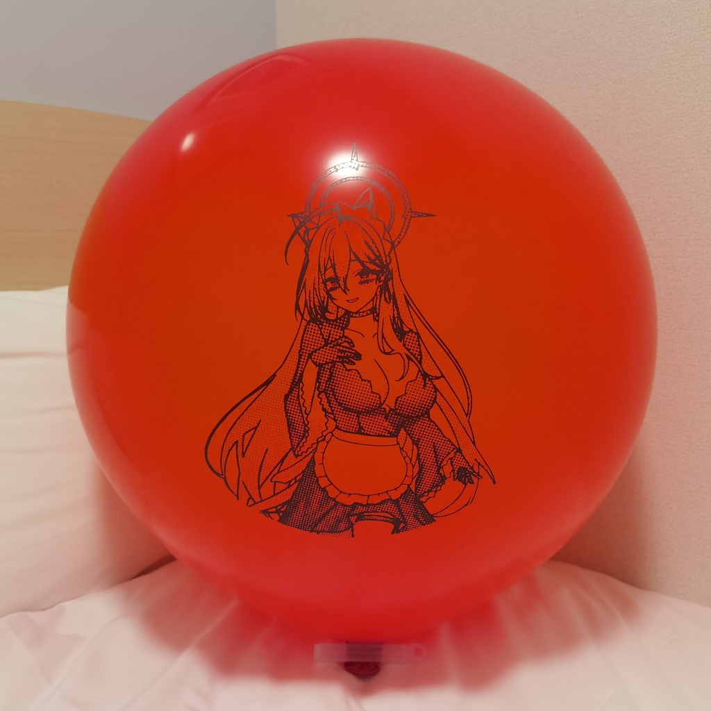 メイドなシロコ 風船 24inch Maid style shiroko balloon