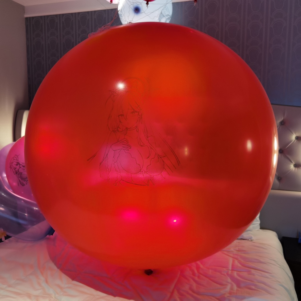 メイドなシロコ ゴム気球 72inch Maid style shiroko weather balloon