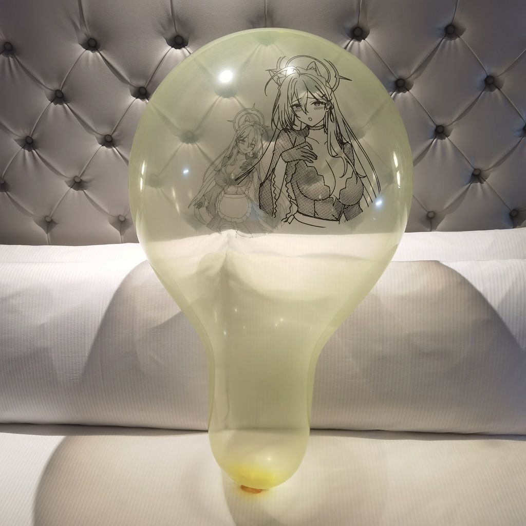 【Price down!】メイドなシロコ ロングネック風船 24inch Maid style shiroko Long-neck balloon