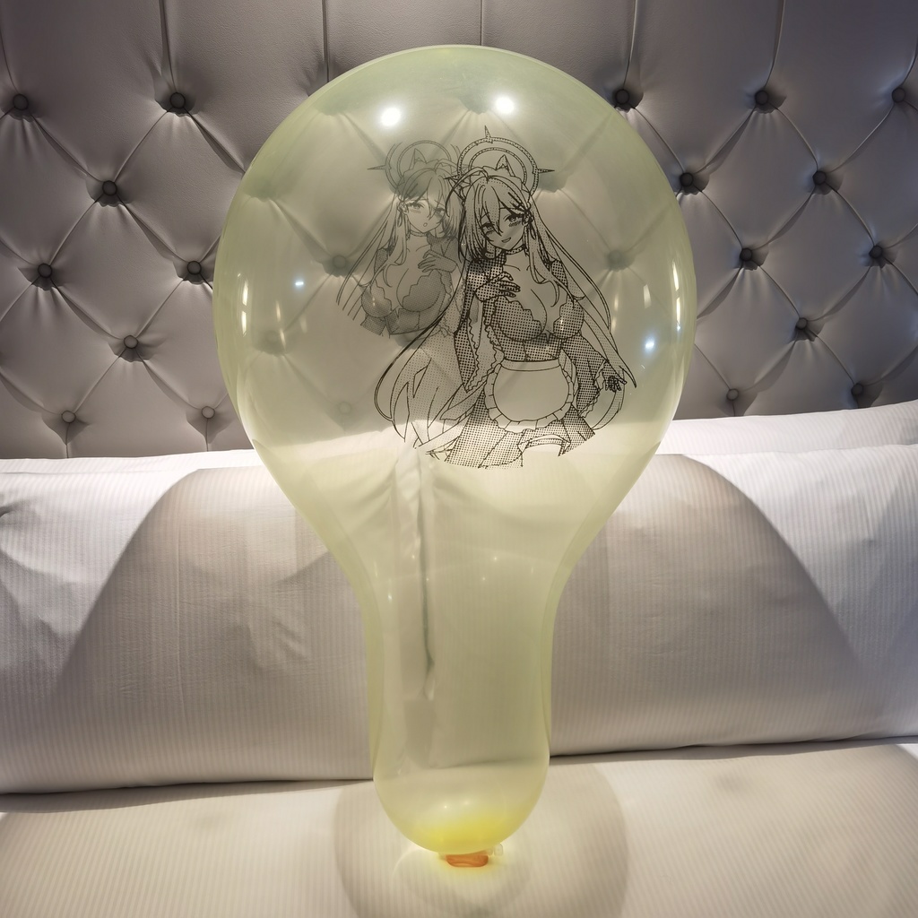 【Price down!】メイドなシロコ ロングネック風船 24inch Maid style shiroko Long-neck balloon