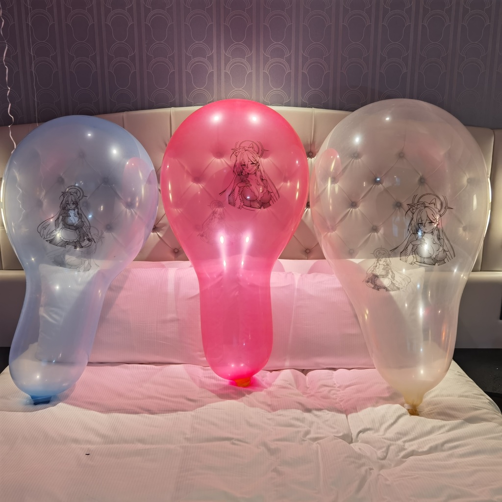 【Price down!】メイドなシロコ ロングネック風船 32inch Maid style shiroko Long-neck balloon