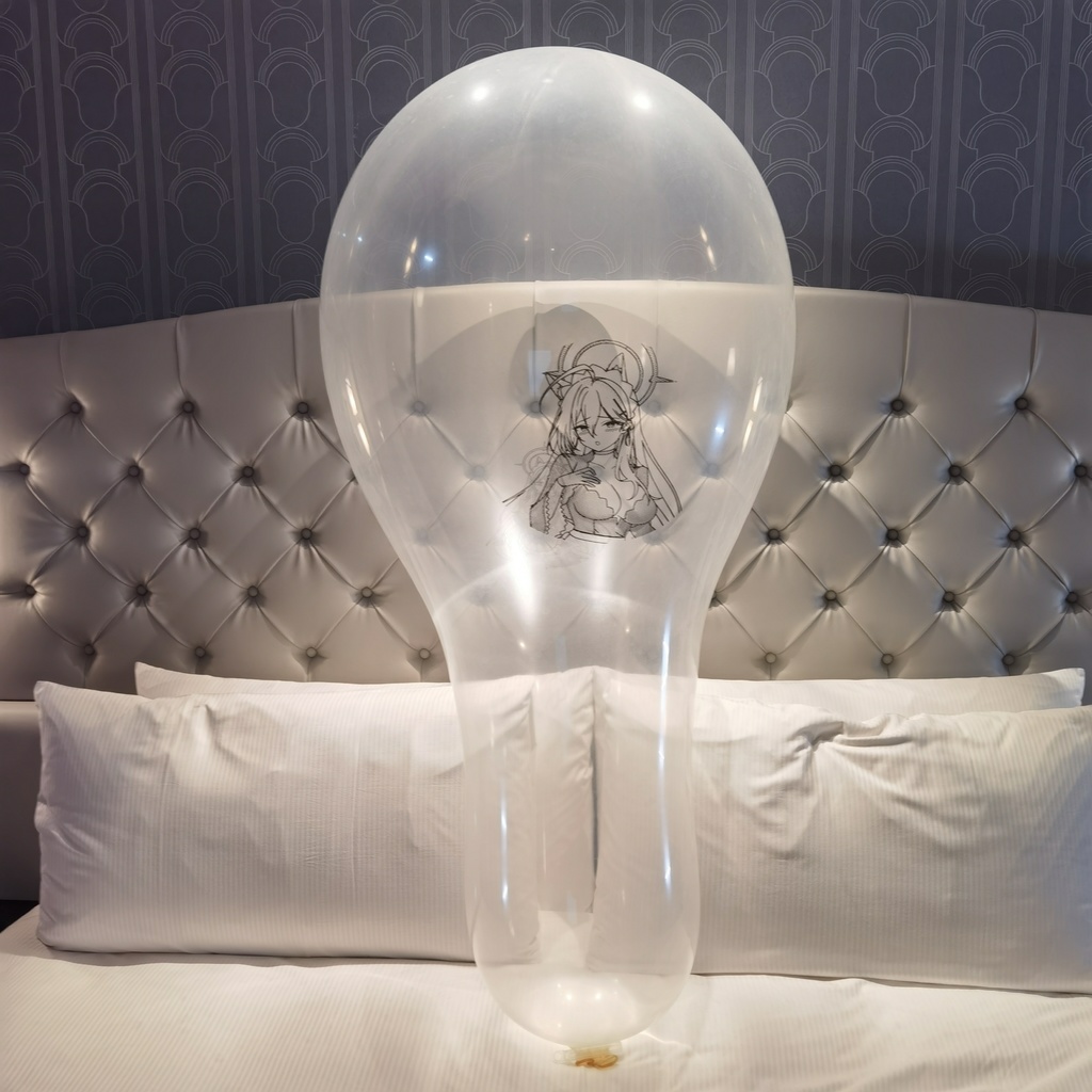 【Price down!】メイドなシロコ ロングネック風船 32inch Maid style shiroko Long-neck balloon