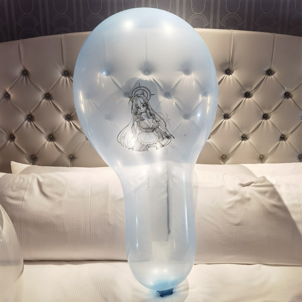 【Price down!】メイドなシロコ ロングネック風船 32inch Maid style shiroko Long-neck balloon