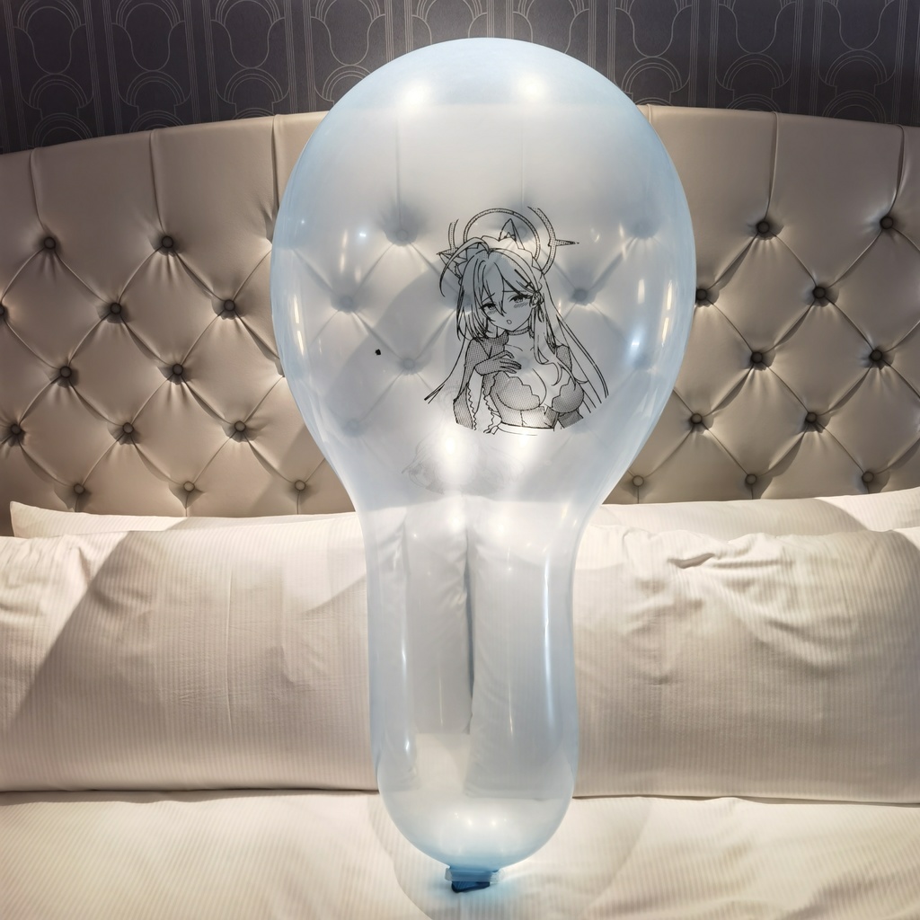 【Price down!】メイドなシロコ ロングネック風船 32inch Maid style shiroko Long-neck balloon