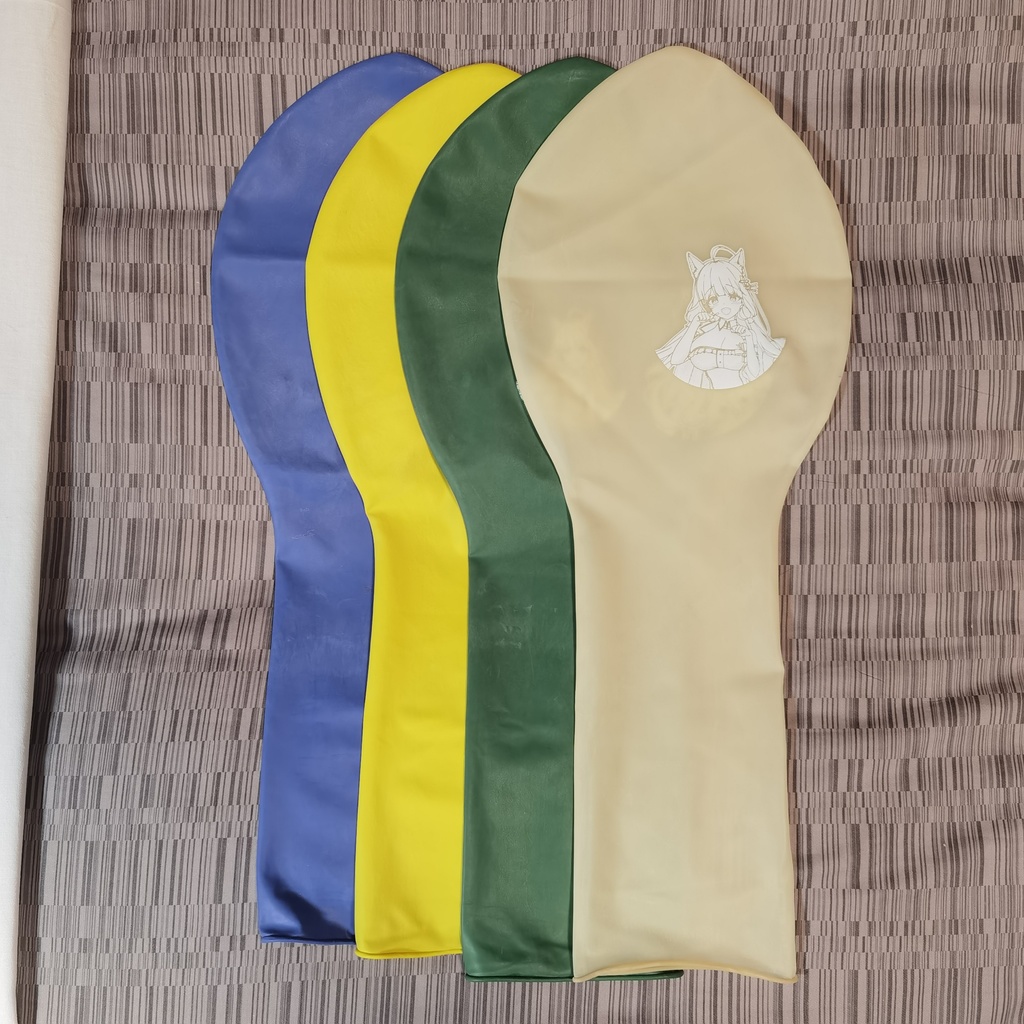 【Price down!】猫耳イラストリアス ロングネックバルーン ワイドタイプ 36inch Cat ear Illustrious Long-neck balloon wide type (Y36LW)