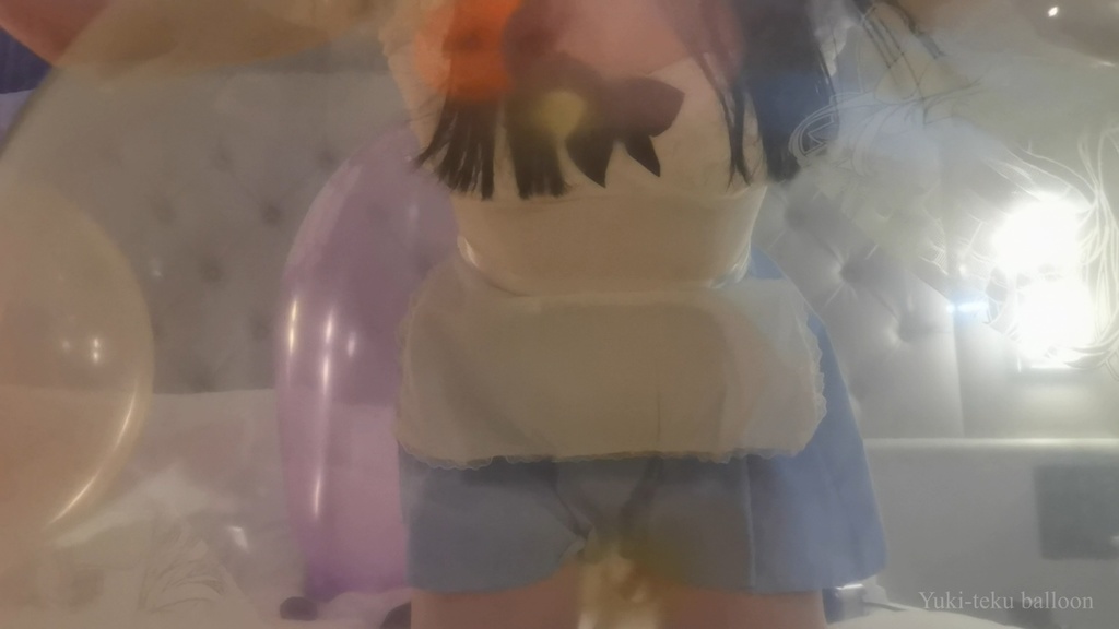 アリスMちゃんのロングネック風船遊び Alice style M-chan's Long-neck balloon play