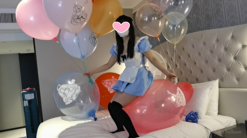 アリスMちゃんのロングネック風船遊び2 Alice style M-chan's Long-neck balloon play2