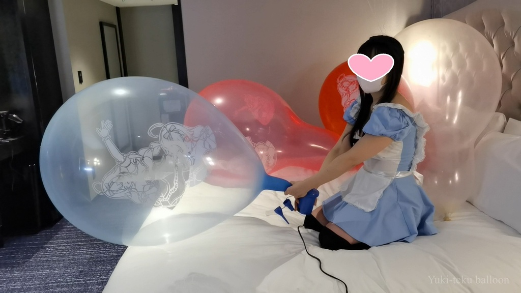 アリスMちゃんのロングネック風船遊び2 Alice style M-chan's Long-neck balloon play2