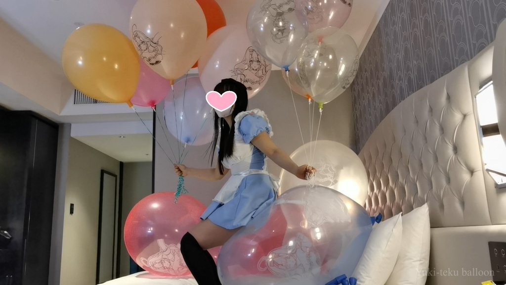 アリスMちゃんのロングネック風船遊び2 Alice style M-chan's Long-neck balloon play2