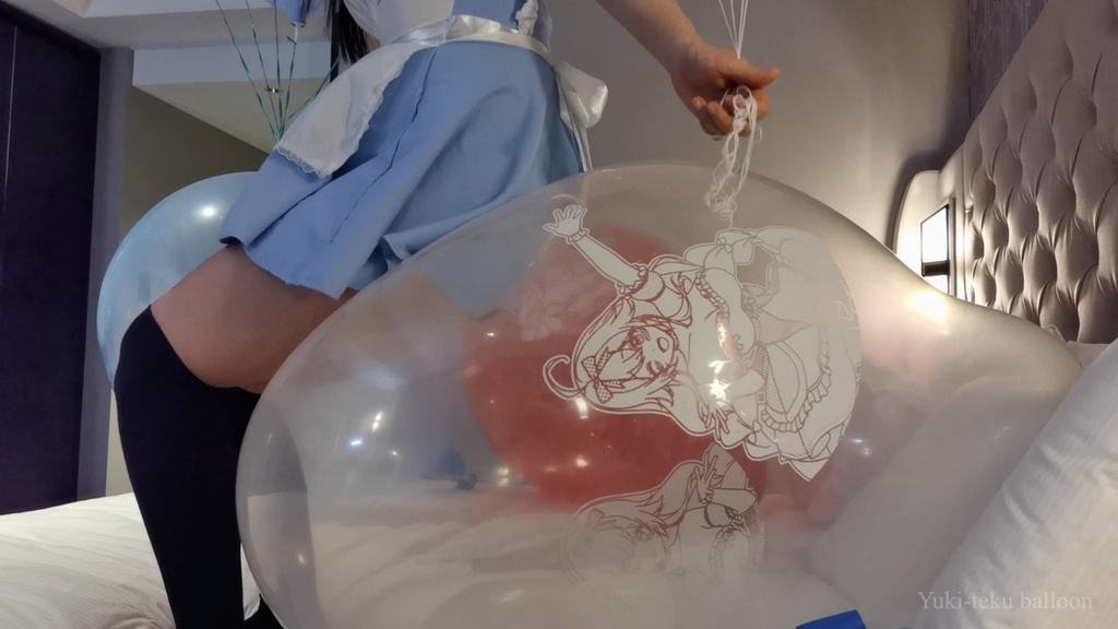 アリスMちゃんのロングネック風船遊び2 Alice style M-chan's Long-neck balloon play2