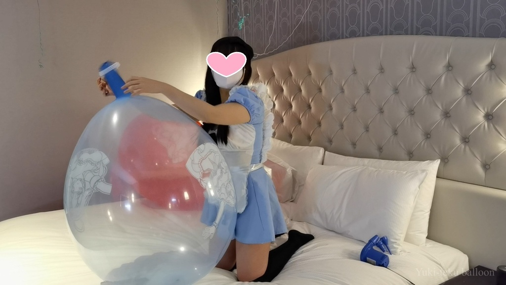 アリスMちゃんのロングネック風船遊び2 Alice style M-chan's Long-neck balloon play2