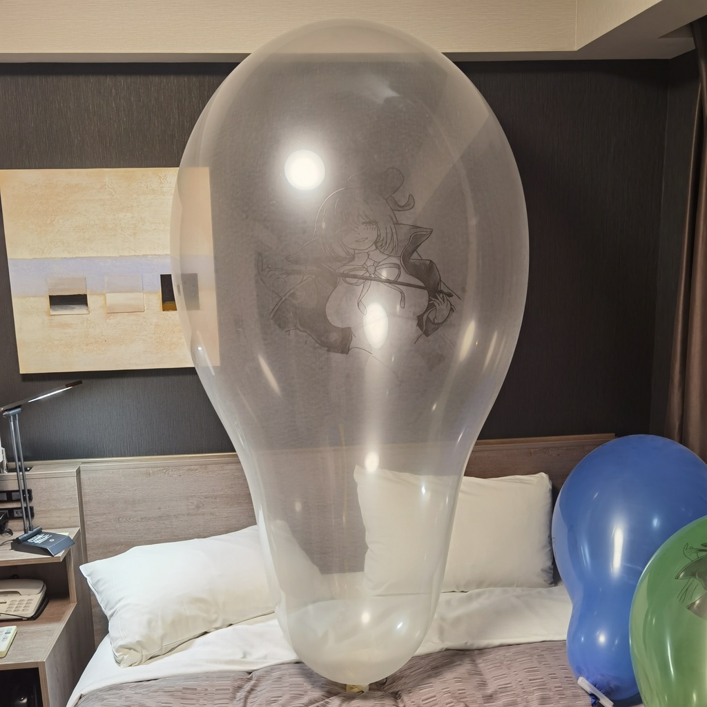 BB ロングネックバルーン ワイドタイプ 36inch bb Long-neck balloon wide type (Y36LW)