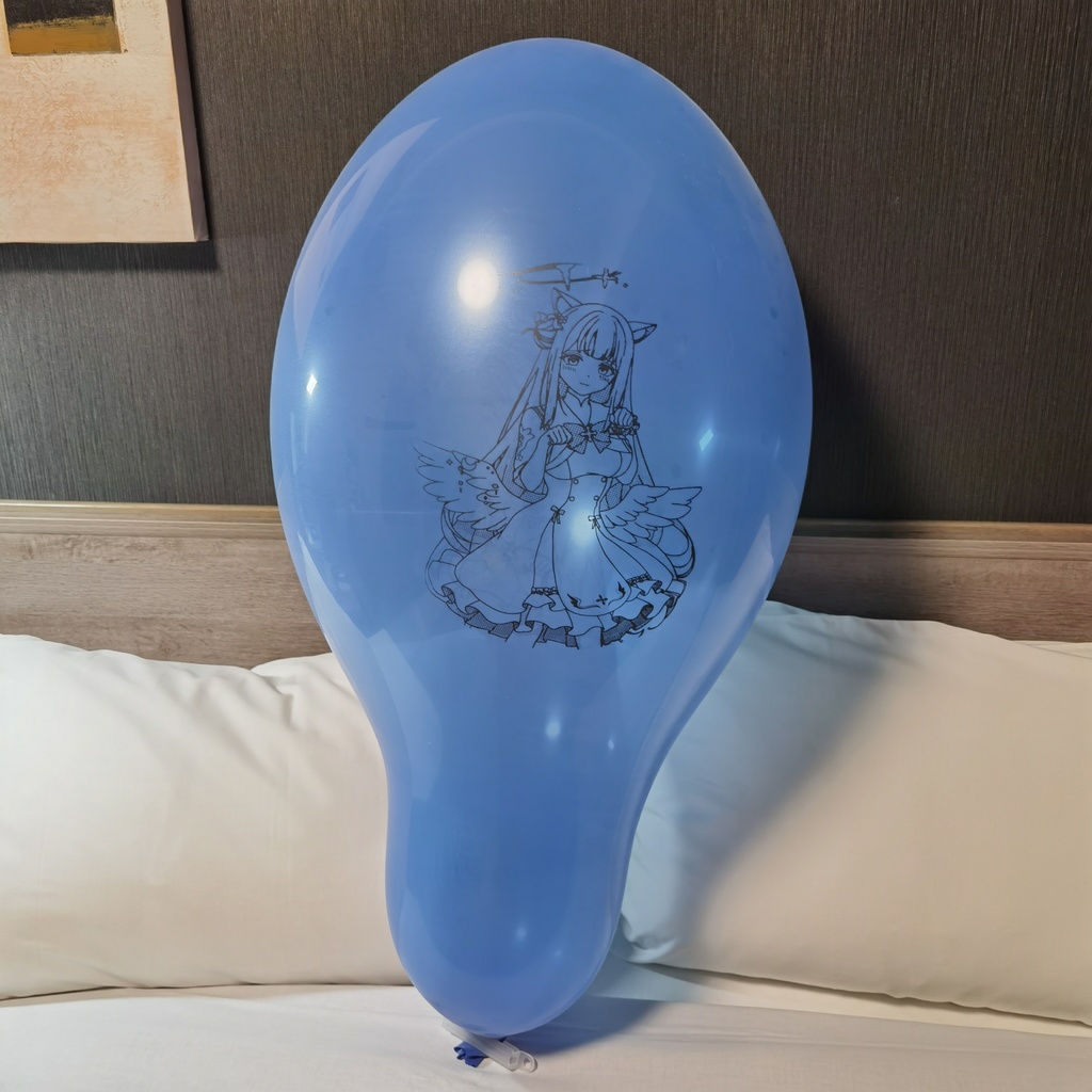 猫耳ミカ ロングネックバルーン 24inch Cat ear Mika Long-neck balloon (Y22L)