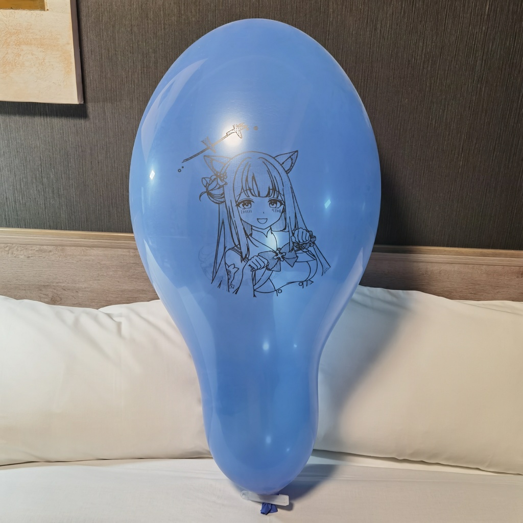 猫耳ミカ ロングネックバルーン 24inch Cat ear Mika Long-neck balloon (Y22L)