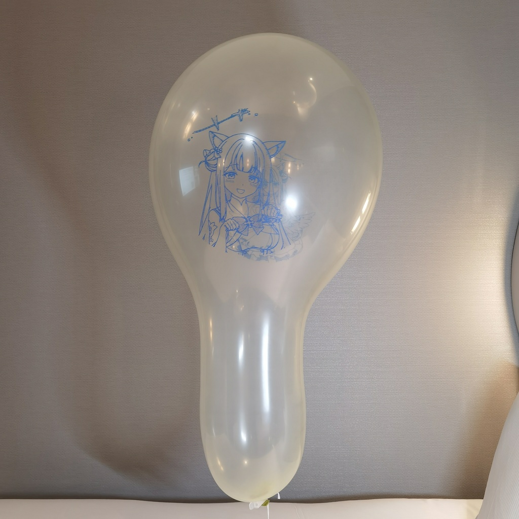 猫耳ミカ ロングネックバルーン 24inch Cat ear Mika Long-neck balloon