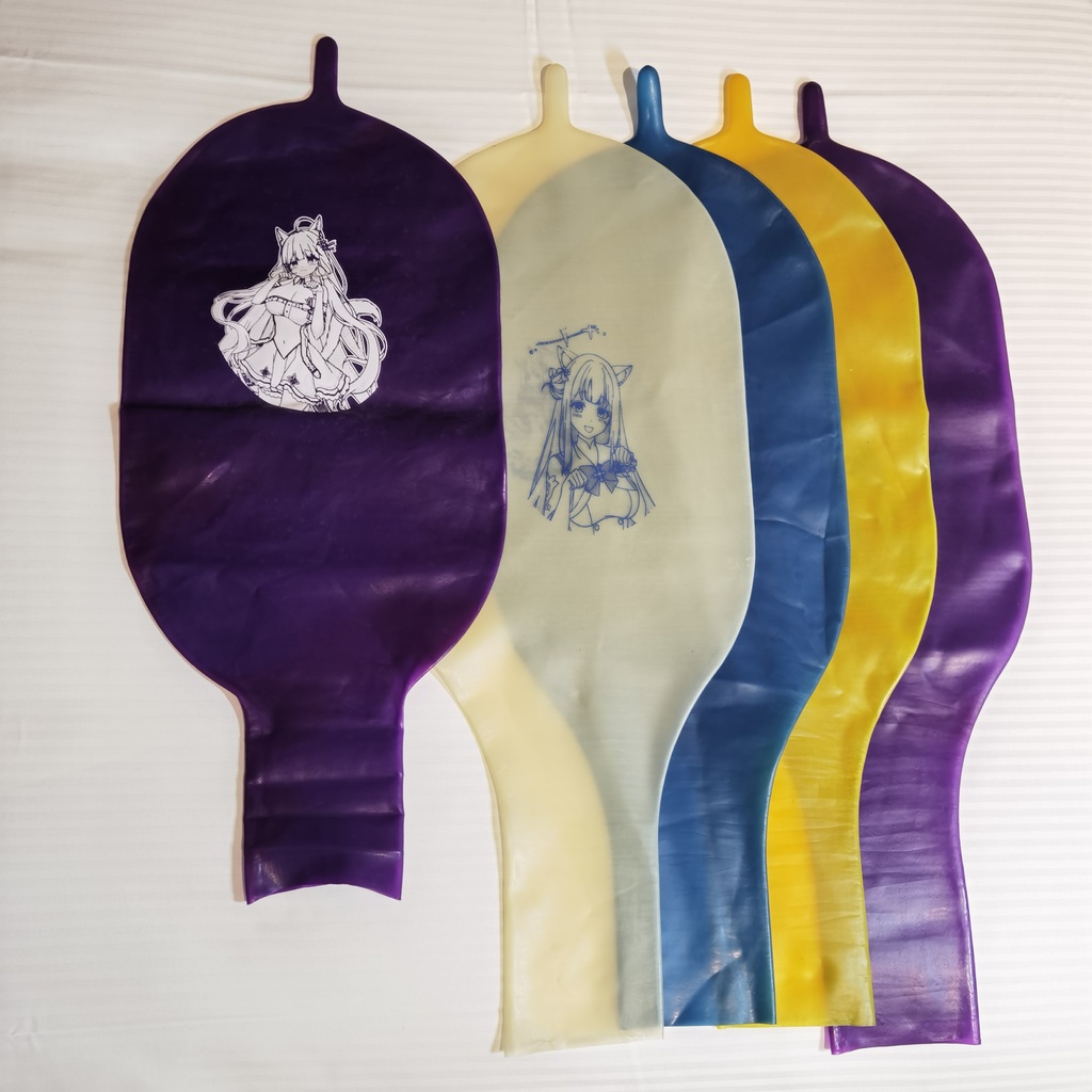 猫耳ミカ ロングバルーン Cat ear Mika Long balloon