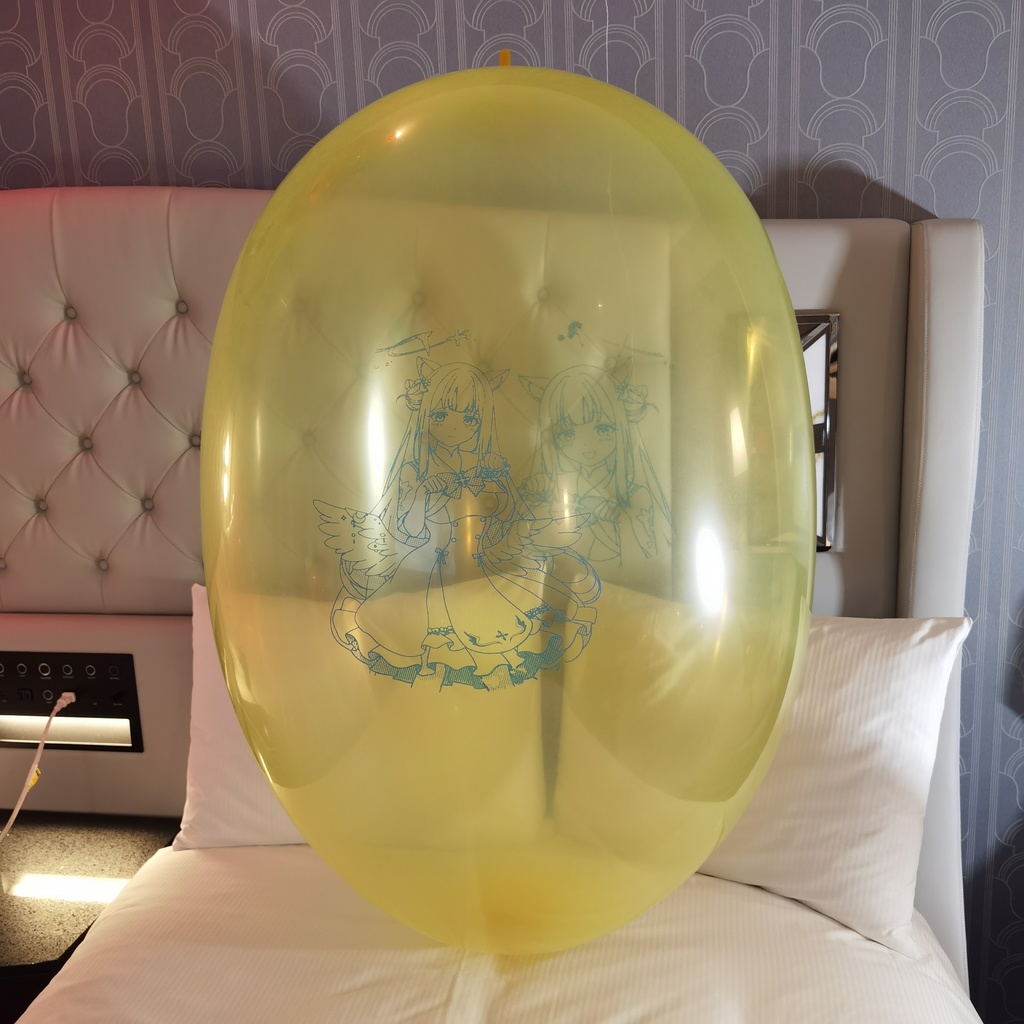 猫耳ミカ ロングバルーン Cat ear Mika Long balloon