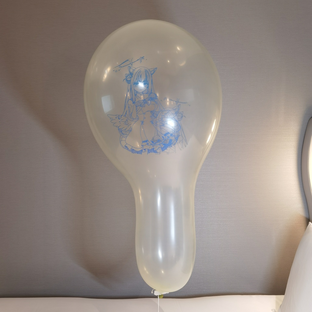 猫耳セット ロングネック風船 Cat ear set 24inch Long-neck balloon