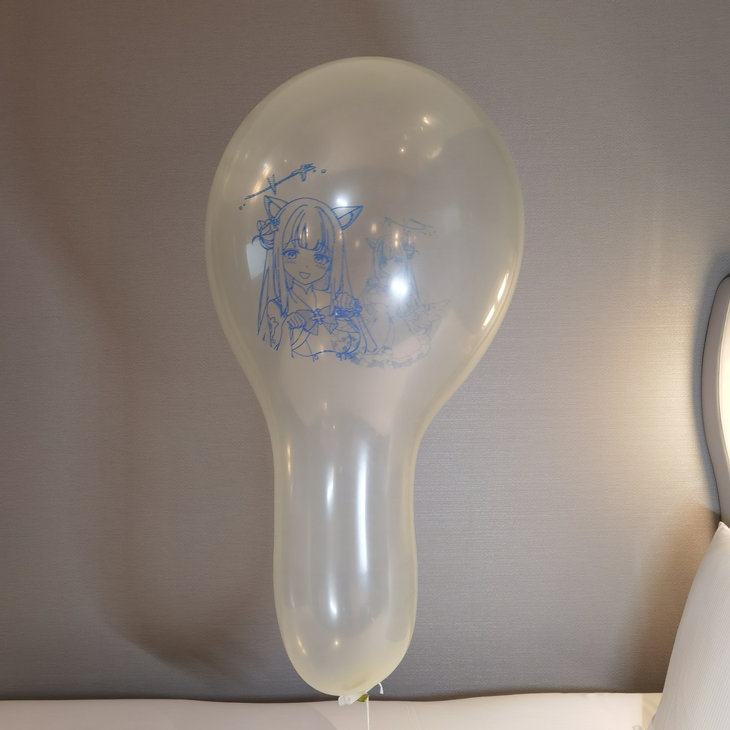 猫耳セット ロングネック風船  Cat ear set 24inch Long-neck balloon