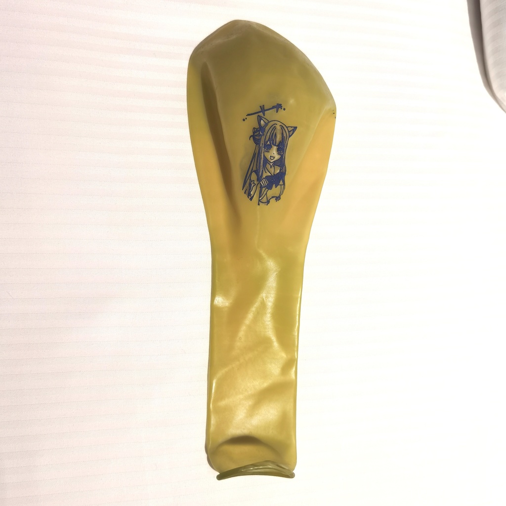 猫耳セット ロングネック風船 Cat ear set 24inch Long-neck balloon