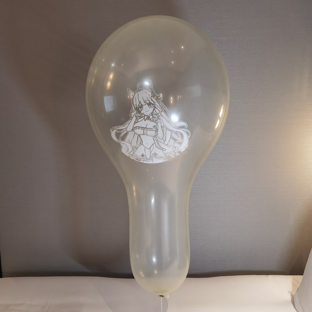 猫耳セット ロングネック風船 Cat ear set 24inch Long-neck balloon