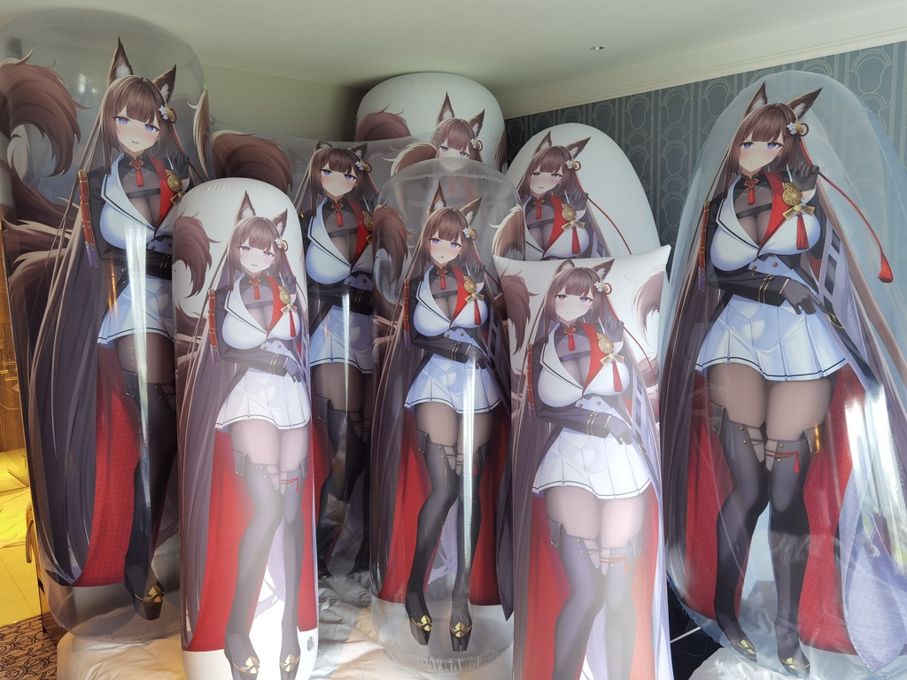 天城ﾏﾏｧ 空ビ Amagi mommy inflatable