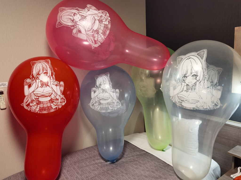金剛μ兵装 ロングネック風船 32inch Long-neck Kongou µ balloon