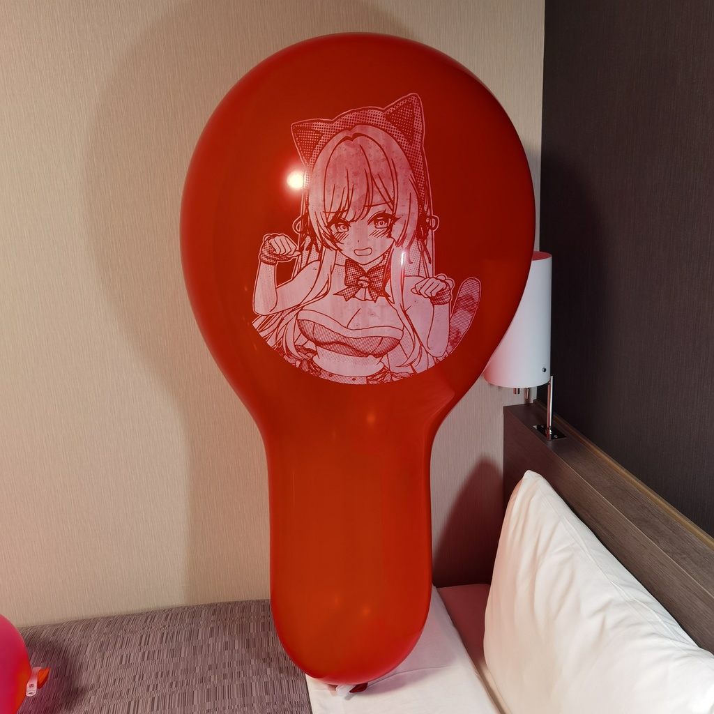 金剛μ兵装 ロングネック風船 32inch Long-neck Kongou µ balloon