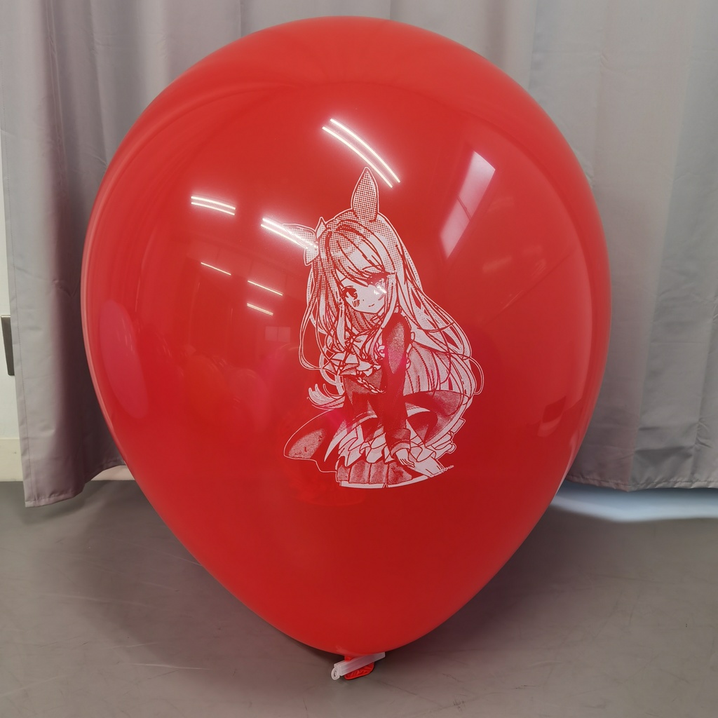 マックィーンちゃん風船 12inch McQueen chan balloon