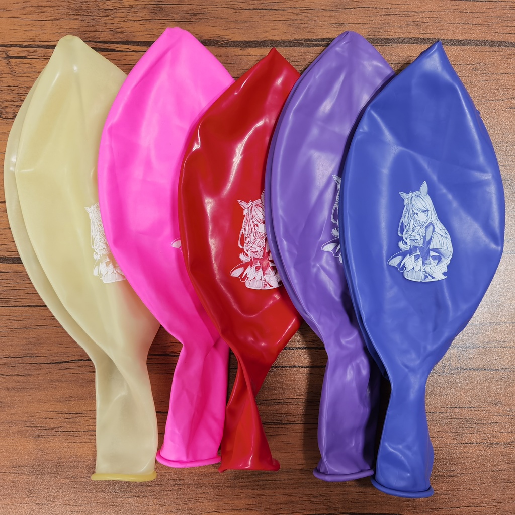 マックィーンちゃん風船 36inch ラウンド型 McQueen chan balloon Round type