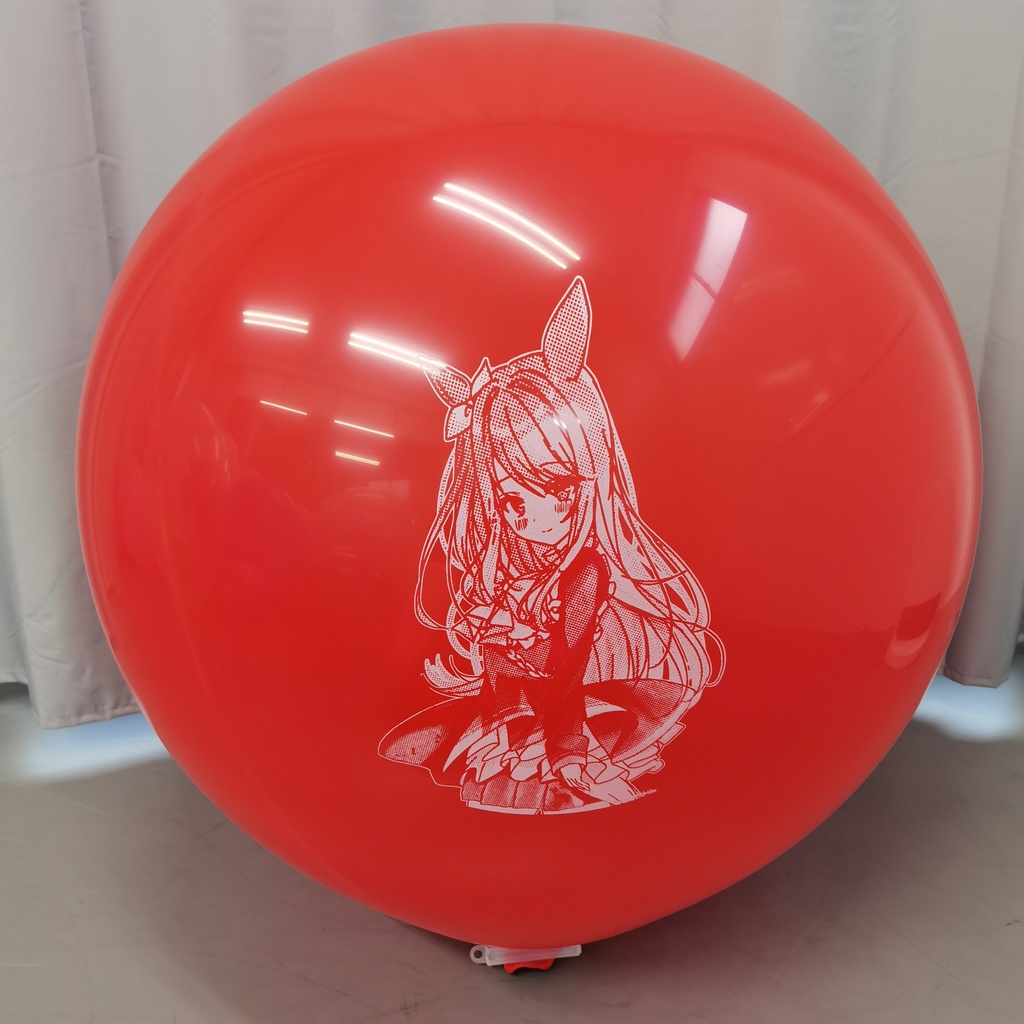 マックィーンちゃん風船 36inch ラウンド型 McQueen chan balloon Round type