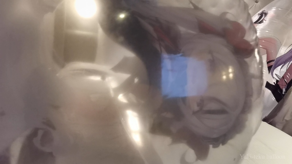 JK Mちゃんの空ビ遊び4 JK M-chan's inflatable play4